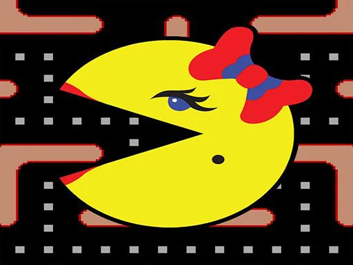 Bayan Pac-Man: Atıştırmalık Macerası!
