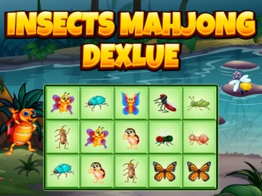 Böcek Mahjong Deluxe: Eşleştir, Patlat, Eğlen! 🪲🦋