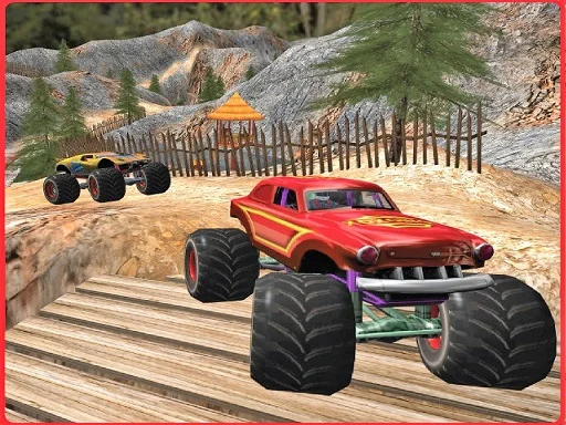 Canavar Kamyon Offroad Macerası: Gaza Bas!