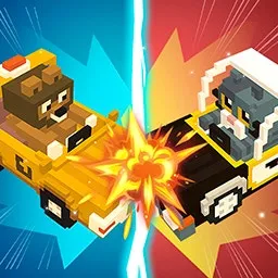 Çarpışan Araba Yıkım Yarışı: Arenaya Dal!