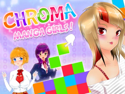Chroma Manga Kızları: Renklerin Dansı!