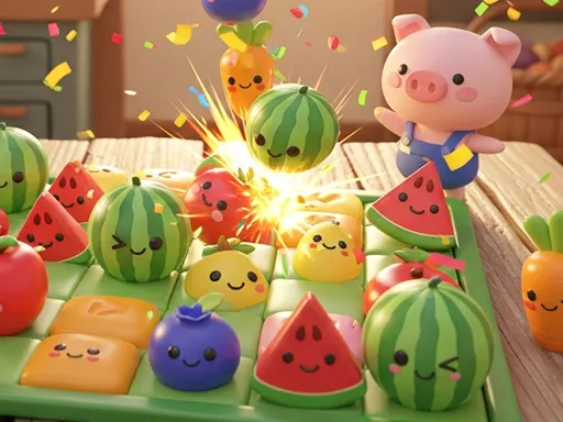 Çiftlik Evi Çatlatma Şöleni: Eşleştir, Patlat, Coş!