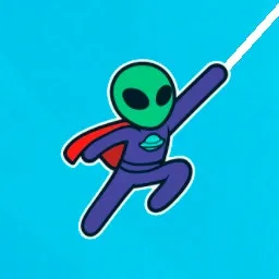 Çöp Adam Kancası: Zıpla, Sallan, Uç!