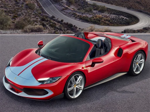 Ferrari 296 GTS Yapboz: Süper Araba Efsanesi!