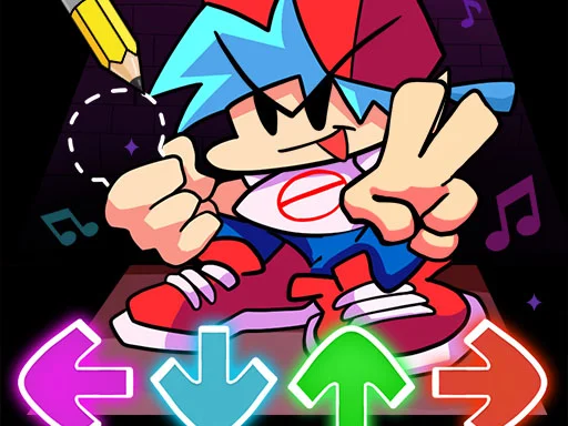 FNF Çizim: Cuma Gecesi Müzik Şöleni! 