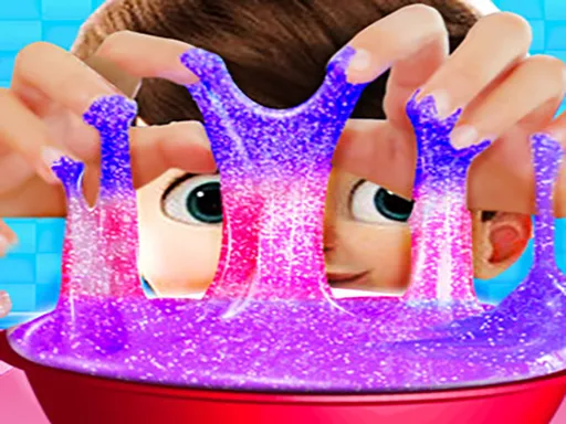 Gökkuşağı Parıltılı Slime: Kendin Yap!