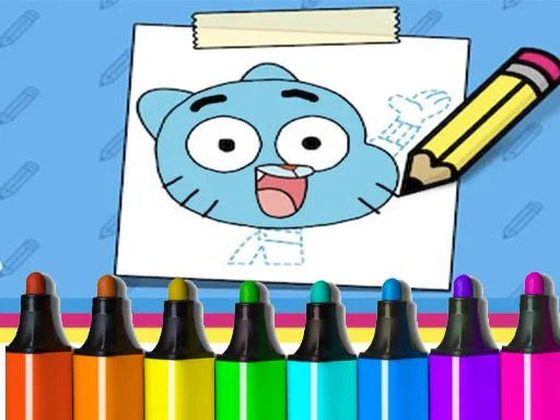 Gumball'ı Çizme Macerası: Müthiş Dünya Seni Bekliyor!