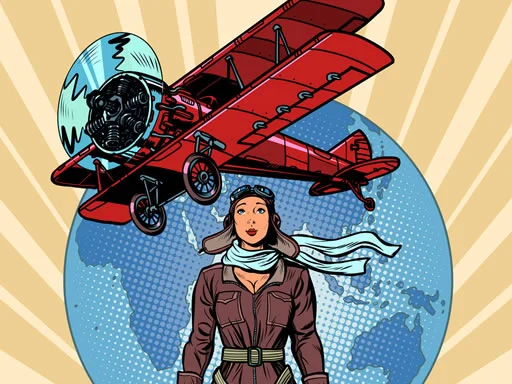 Hava Savaşçıları Yapbozu: Gökyüzünde Zafere Uç!