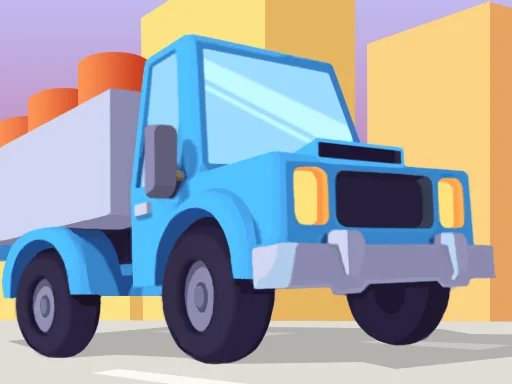 🚚 Kamyonla Teslimat 3D: Gaza Bas ve Gönder!
