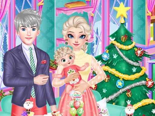 Karlar Ülkesi Aile Noel Hazırlığı: Elsa ve Anna Coşuyor!
