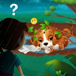 Kayip Yavru Köpeği Kurtar ve Ona İyi Bak! 🐶💖