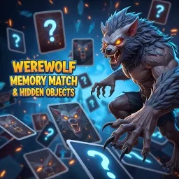 Kurt Adam Hafıza Savaşı & Gizli Nesneler: Zihninle Kurtlaş!