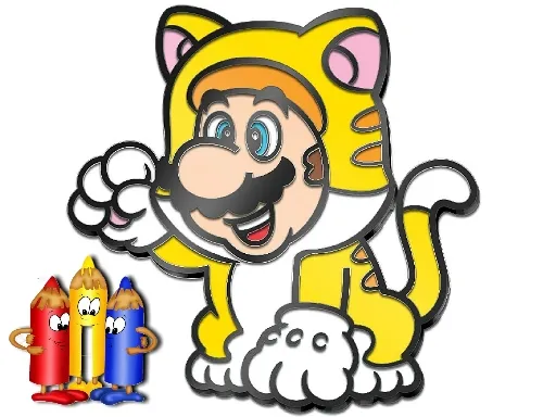 Mario'nun Boyama Coşkusu!