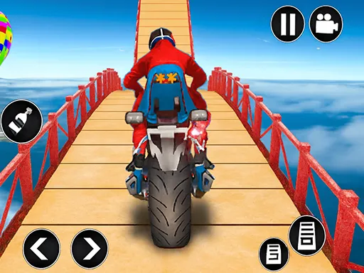 Mega Ramp Motosiklet Şov: Uçuşa Geç!