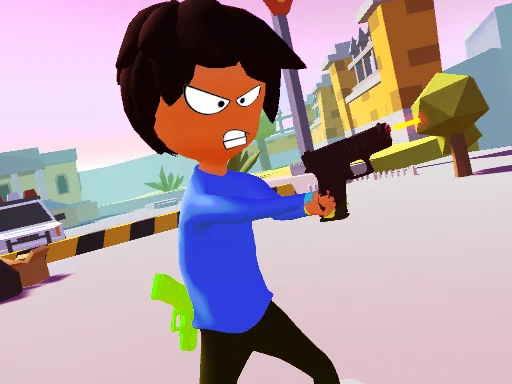 Mermi Adam 3D: Aksiyon Dolu Macera!