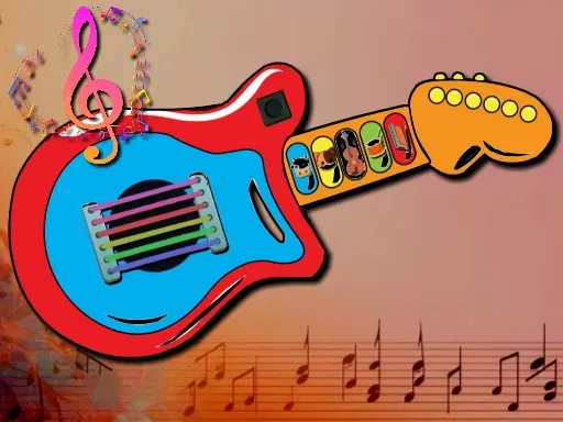Minik Gitar Kahramanları: Müzik Zamanı! 🎸