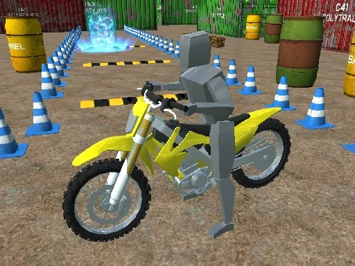 Motosiklet Park Etme Ustası 3D