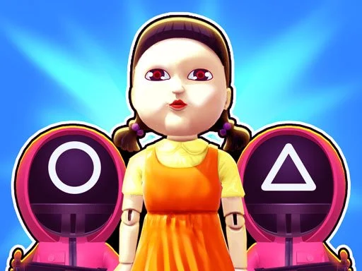 Mürekkep Balığı Oyunu 3D - 456 Hayatta Kalma: Ölümcül Yarış Başlıyor!