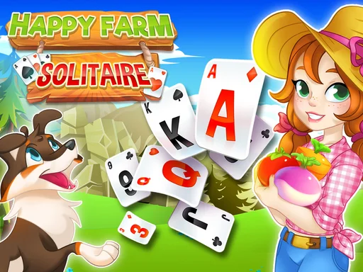 Neşeli Çiftlik Solitaire: Kartları Patlat!