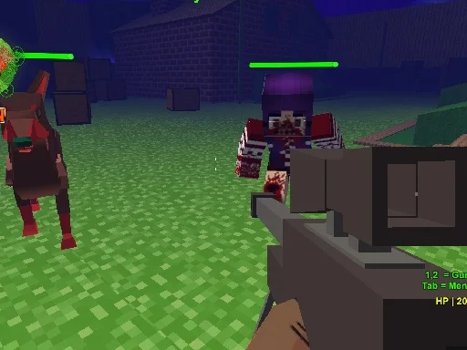Piksel Zombi Katliamı: Toon Savaşı!