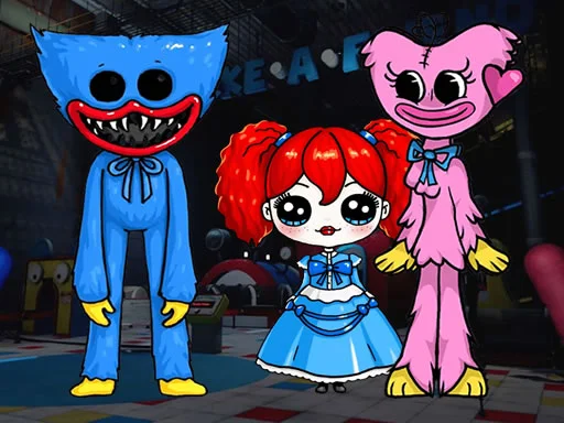 Poppy Playtime Yapboz: Huggy Wuggy'yi Tamamla!