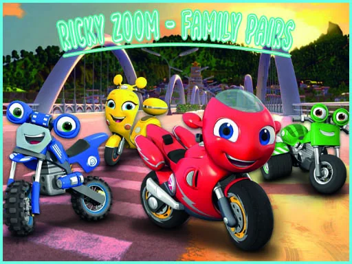 Ricky Zoom - Aile Eşleştirme: Hafızanı Test Et!