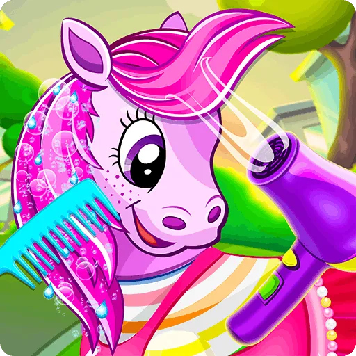 Sevimli Pony Bakımı: Güzellik Salonu Macerası!