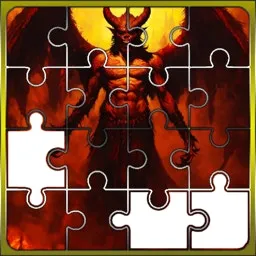 Şeytani Yapboz: Parçaları Birleştir, Karanlığı Aydınlat! 