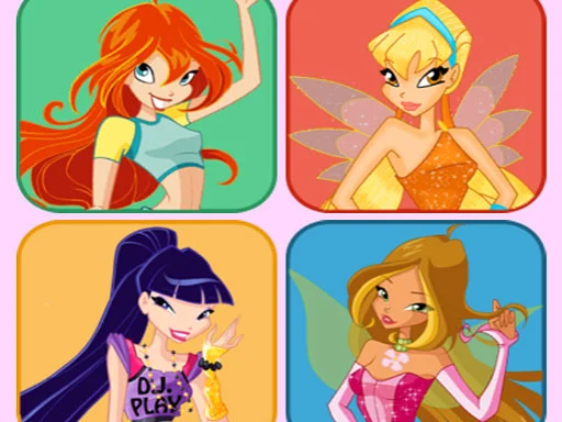 Winx Hafıza Şöleni: Perilerle Zihnini Test Et!