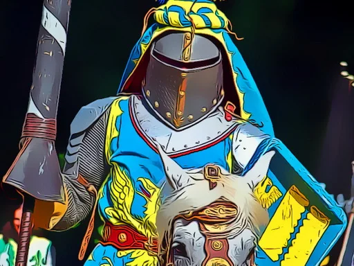 Zırhlı Savaşçılar Yapbozu: Parçaları Birleştir, Zaferi Kazan!